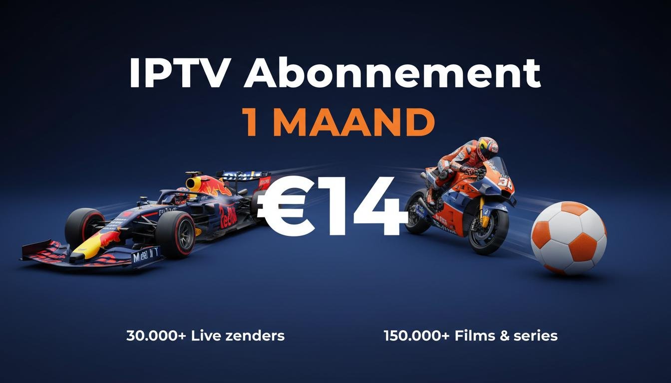 IPTV Abonnement 1 Maand
